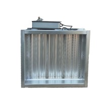 电动镀锌弹簧复位密闭风阀